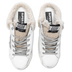 Women's Super-Star Sabot - White/Silver/Beige