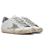 Women's Super-Star Sneakers - White/Ice/Green