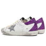 Women's Super-Star Sneakers - White/Ice/Silver/Purple