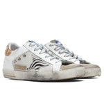 Women's Super-Star Sneakers - Light Silver/White/Taupe