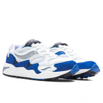 Grid Shadow 2 - White/Blue