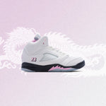 Air Jordan 5 Retro OG '35th Anniversary' (PS) - White/Black/Med Soft Pink/White