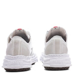 Hank Low OG Sole Brushed Shrink Leather - White