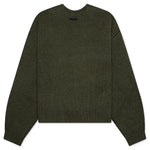 Heavy Waffle Cardigan - Military
