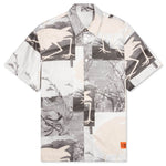 HP Cut Out Bowling Shirt - Grey
