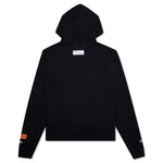 Heron Rainbow Hoodie - Black/White