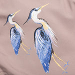 Nylon Printed Swimshorts - Taupe Herons