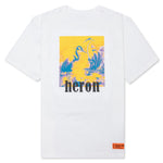 S/S T-Shirt ES OS Herons - White/Yellow