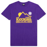At The Top S/S Tee - Prism Violet