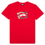 Camo S/S Tee - Tango Red