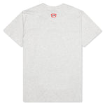 Flag S/S Tee - Light Heather Grey