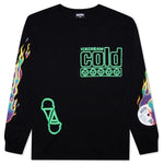 Vol 1 Burner L/S Tee - Black