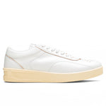 Cow Leather W/ Contrast Base - White