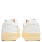 Cow Leather W/ Contrast Base - White