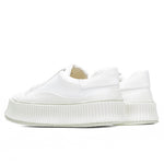 Recycled Canvas Sneakers - Light Ivory