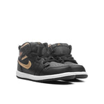 Jordan 1 Mid (TD) - Black/Metallic Gold/White