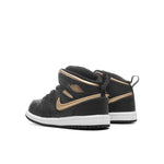 Jordan 1 Mid (TD) - Black/Metallic Gold/White