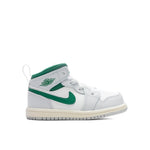 Jordan 1 Mid (TD) - Summit White/Pine Green/Pure Platinum