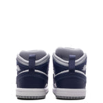 Jordan 1 Mid (TD) - White/Midnight Navy/Wolf Grey