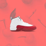 Air Jordan 12 Retro (PS) 'Cherry' - White/Black/Varsity Red