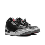 Air Jordan 3 Retro (PS) 'Black Cement' - Black/Fire Red/Cement Grey/Summit White
