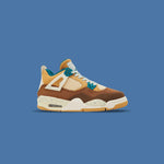 Air Jordan 4 Retro (PS) 'Cacao Wow' - Cacao Wow/Geode Teal/Ale Brown