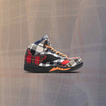 Air Jordan 5 Retro (PS) 'Plaid' - Black/Total Orange/Dark Obsidian