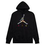 AJ3 Graphic Fleece Hoodie - Black