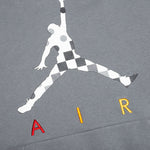 AJ3 Graphic Fleece Hoodie - Smoke Grey