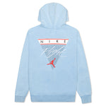 Flight Fleece Graphic Pullover Hoodie - University Blue