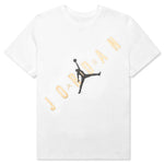 HBR S/S T-Shirt - White/Metallic Gold