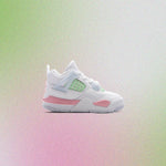 Air Jordan 4 Retro 'Valentine's Day' (TD) - White/Medium Soft Pink/Half Blue