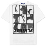 Playboy Grid T-Shirt - White/Black