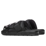 222 Banda Mitel 1 Sandals - Black/White