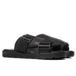 222 Banda Mitel 4 Sandals - Black/White