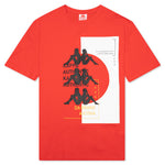 Authentic HB Etas T-Shirt - Red/White