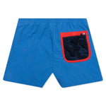 Kid's Authentic HB Ethan Swim Short - Royal Blue/Red