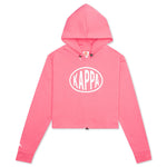 Women's Authentic Pop Elanta Hoodie - Fuchisa Gerino/White