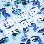 Faces Camo Hoodie - Blue