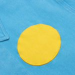 Farm Landscape Button Up - Blue