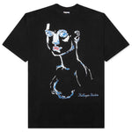 Girl Painting Tee - Black/Red