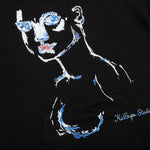Painted Girl Hoodie - Black