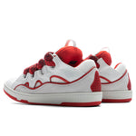 Curb Sneakers - White/Red
