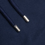 Embroidered Hoodie - Navy