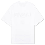 Embroidered Oversize Tee - White