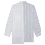 Patchwork L/S Shirt - White