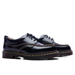 Lowell Leather Moc Toe - Black