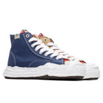 Original Sole Toe Cap Hi Sneaker - Navy/Beige