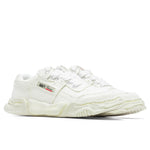 Parker Low OG Sole Canvas Sneaker "Perforated" - White