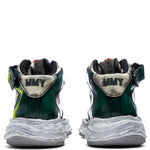 Wayne Brushed Patent Leather High - Green